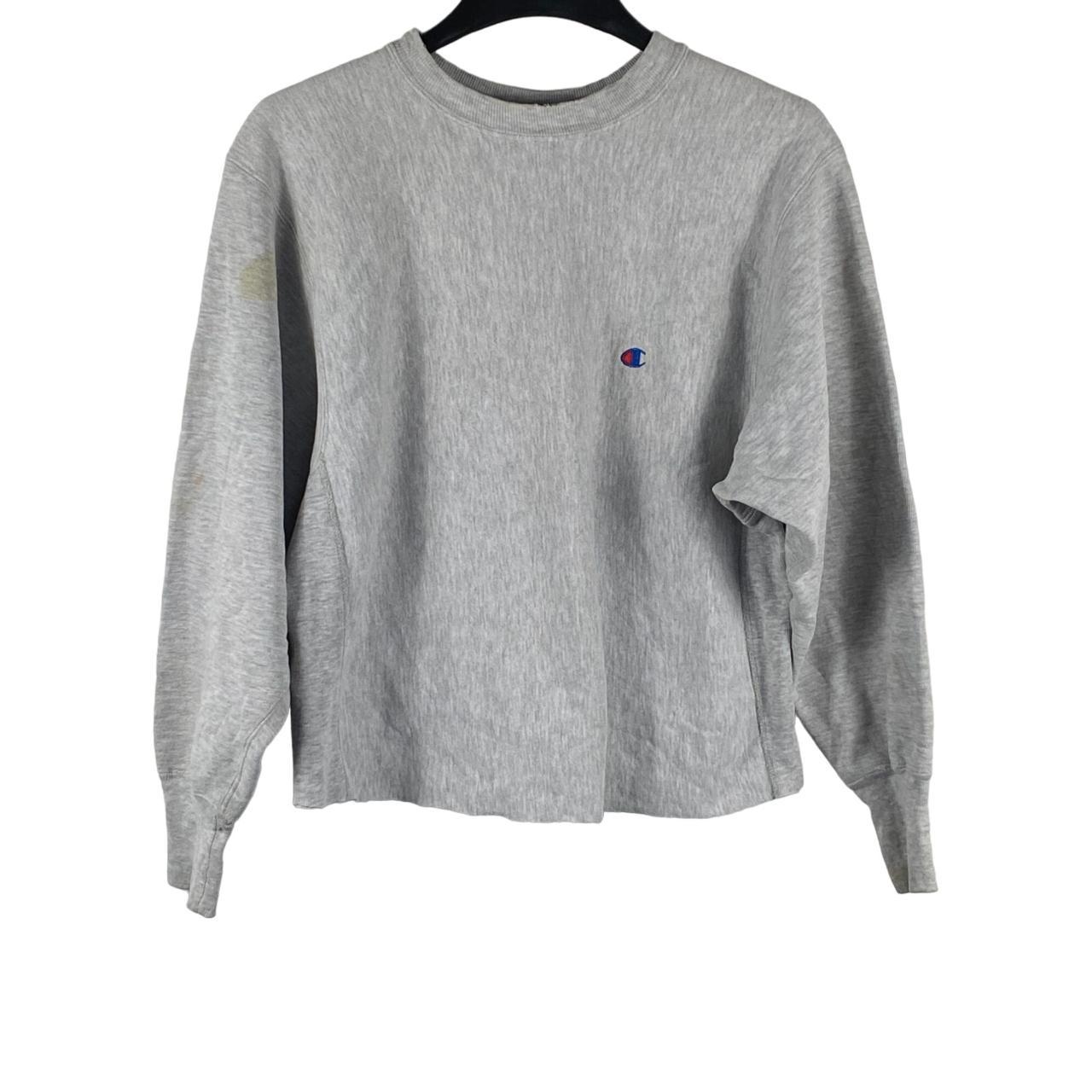 Vintage Champion Reverse Weave Pullover Sweatshirt... - Depop