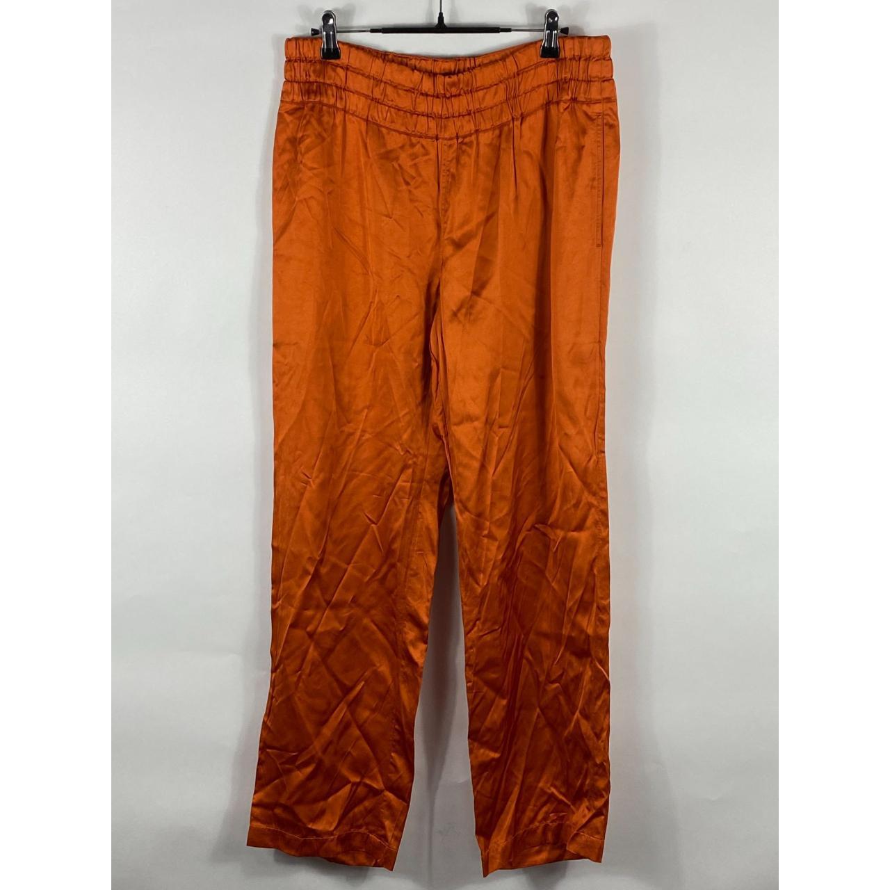Dries Van Noten 100% Rayon Elastic Waist Straight... - Depop