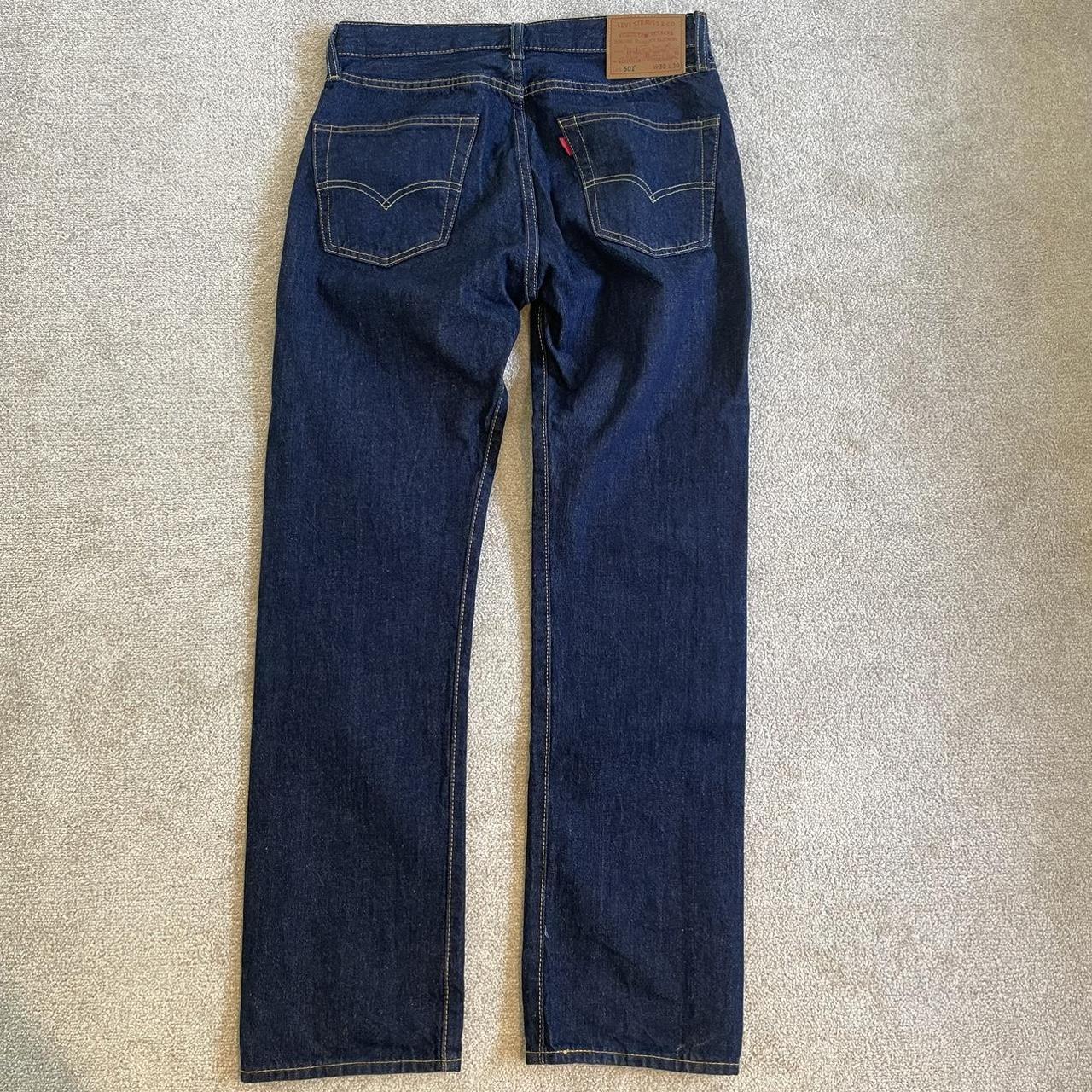 Levi's Men's Navy Jeans | Depop