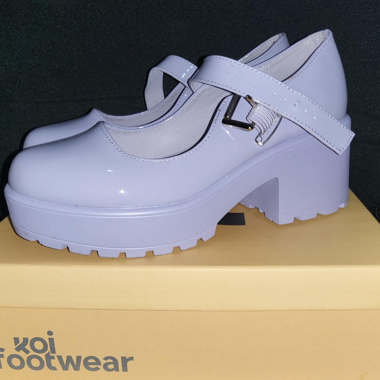 Koi footwear, lilac mary janes (uk size 7)☆ 3... Depop