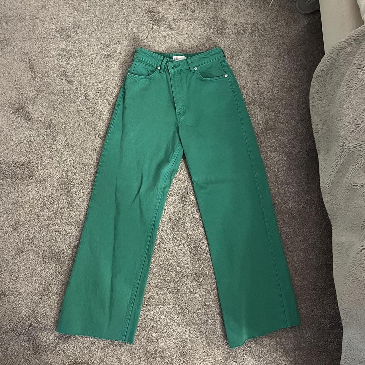 Women's Green Jeans Depop