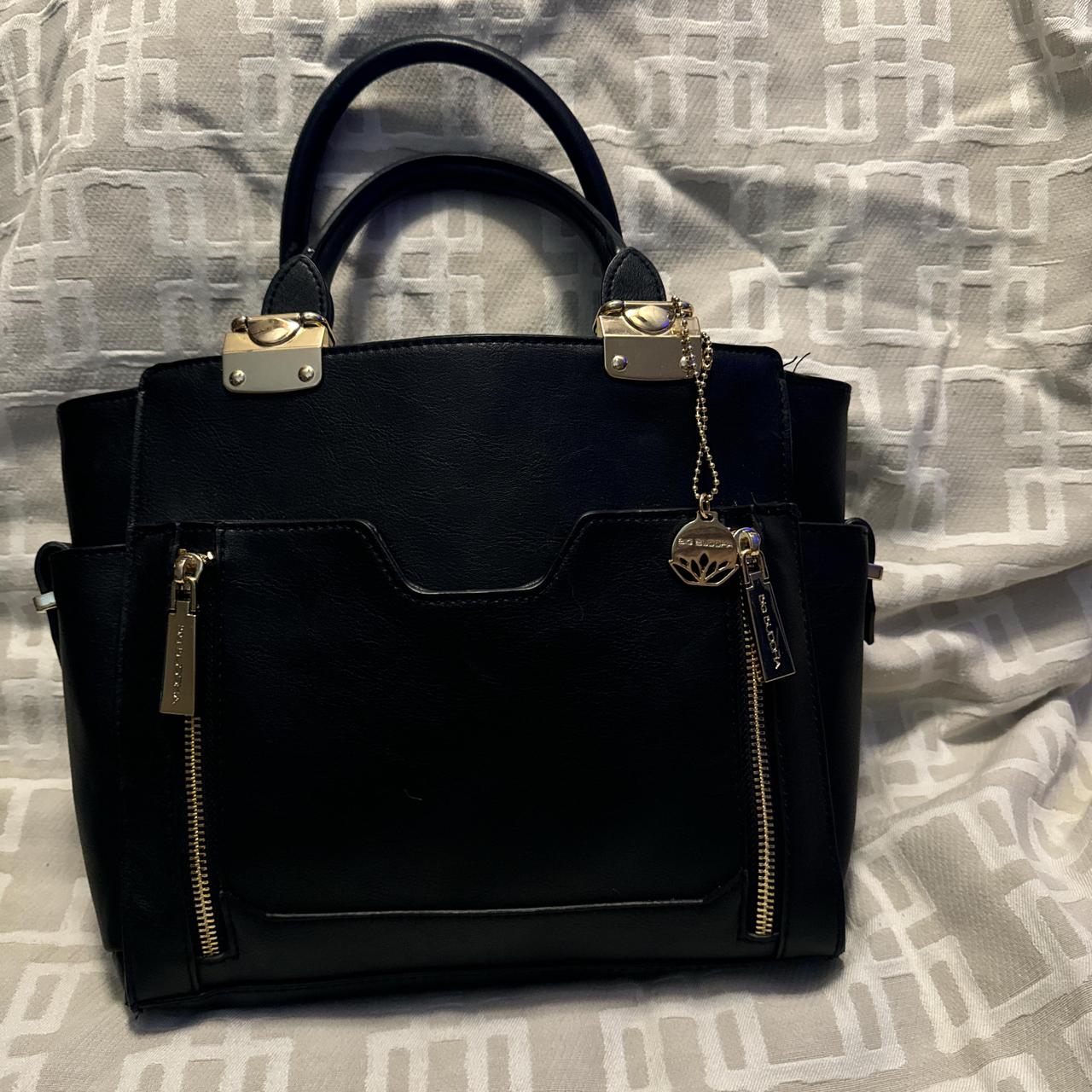 Big black purse sale