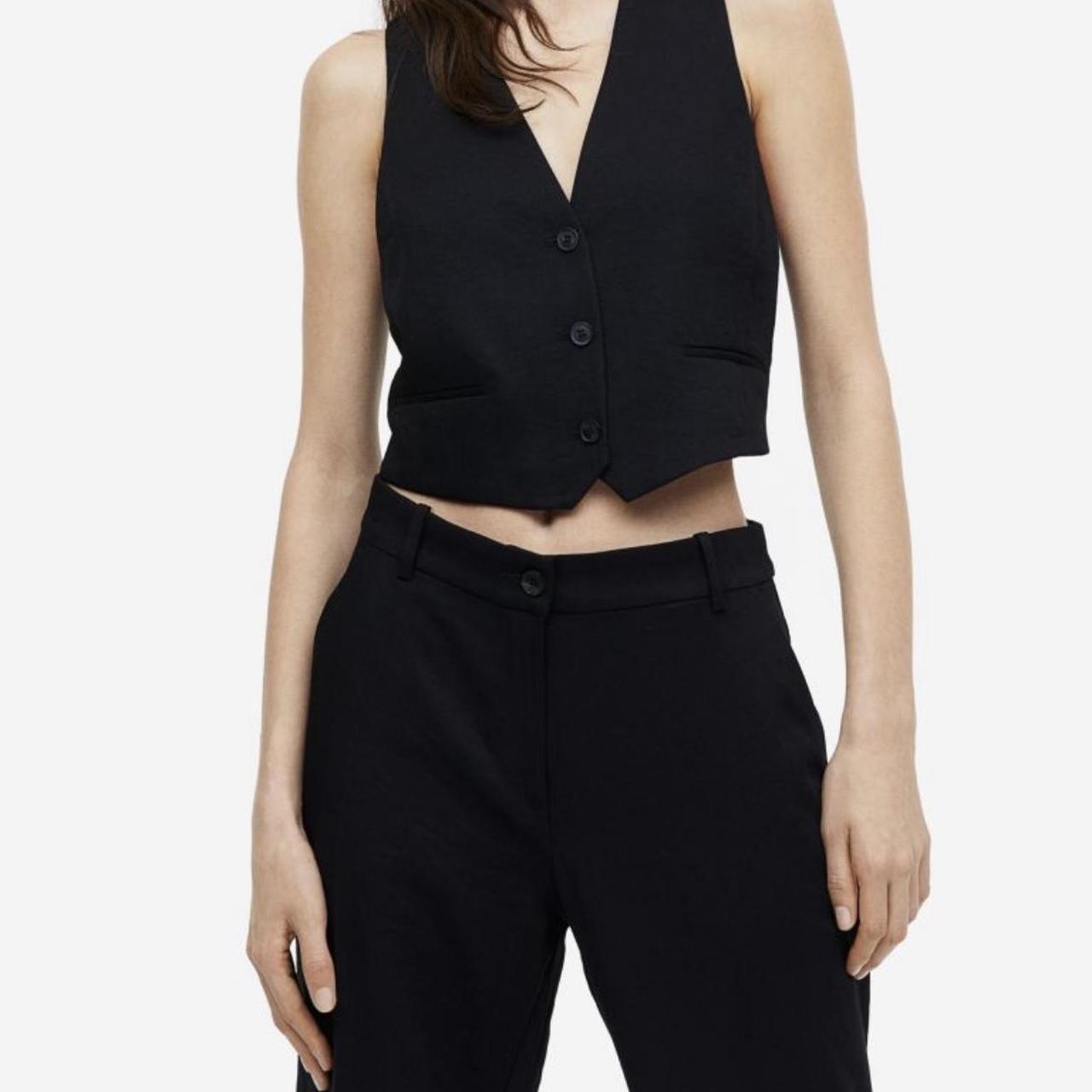 H&M Women's Waistcoatsvests Depop