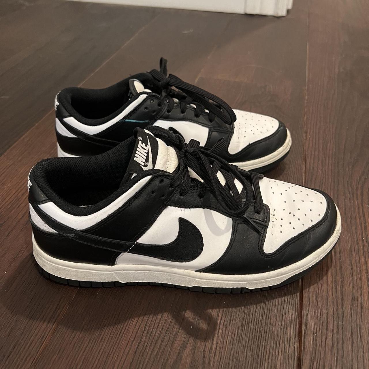 Nike dunks low nike panda dunks low womens 8.5... - Depop