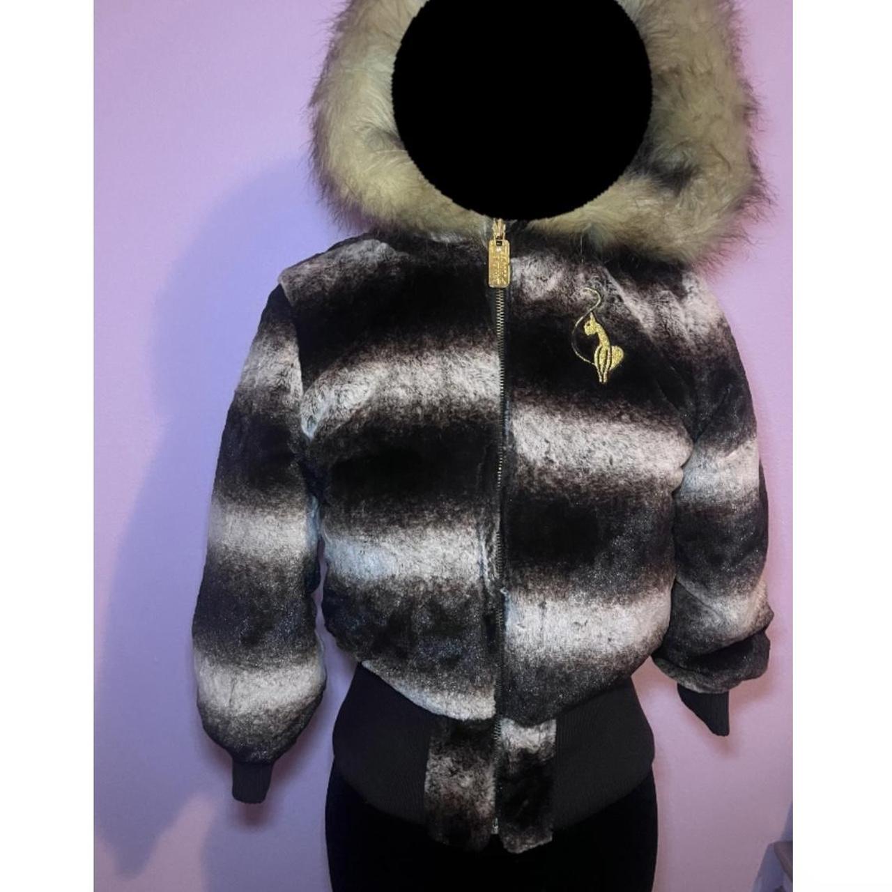 The cutest y2k gem baby phat faux fur reversible