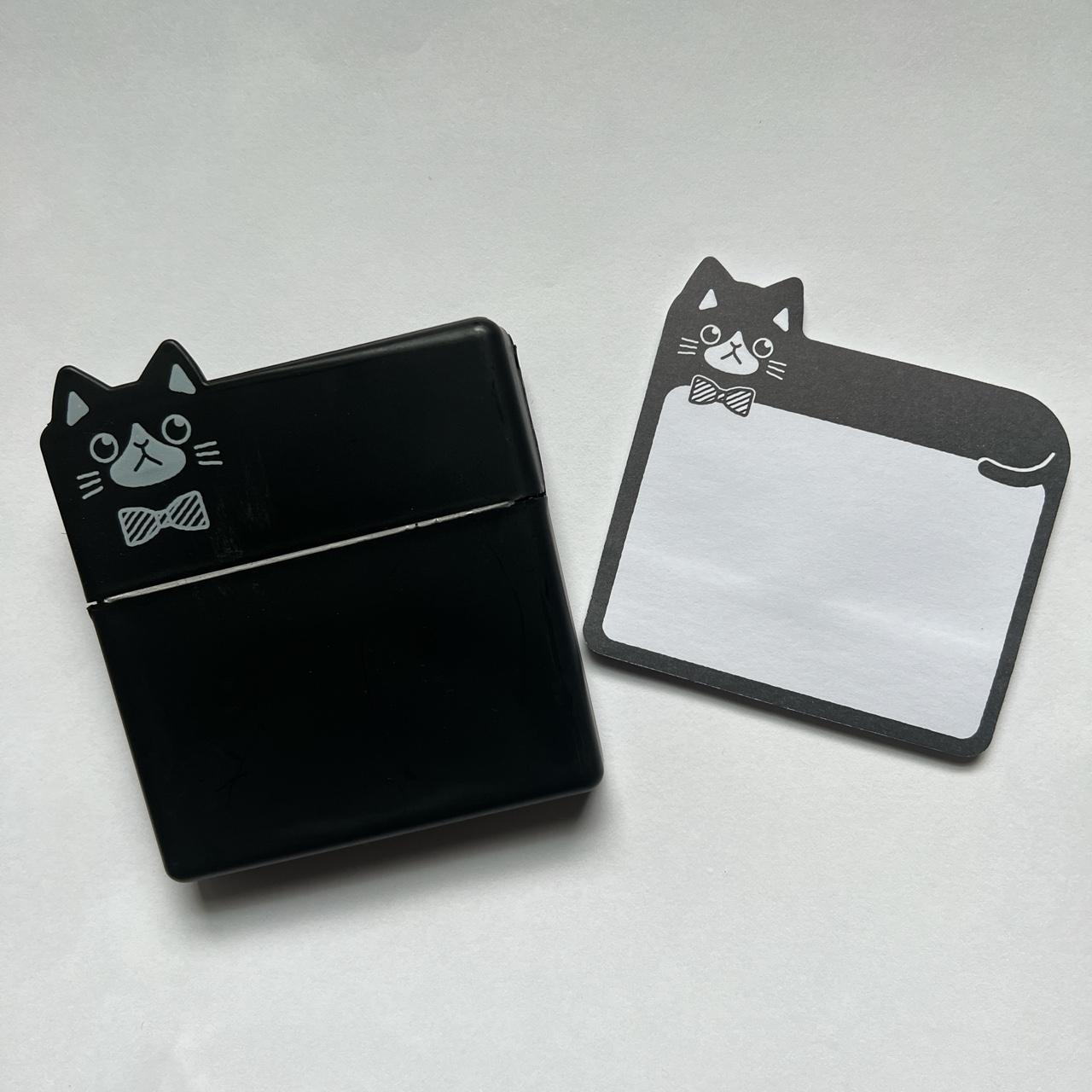 Black Cat Sticky Notes – Chester & Pearl