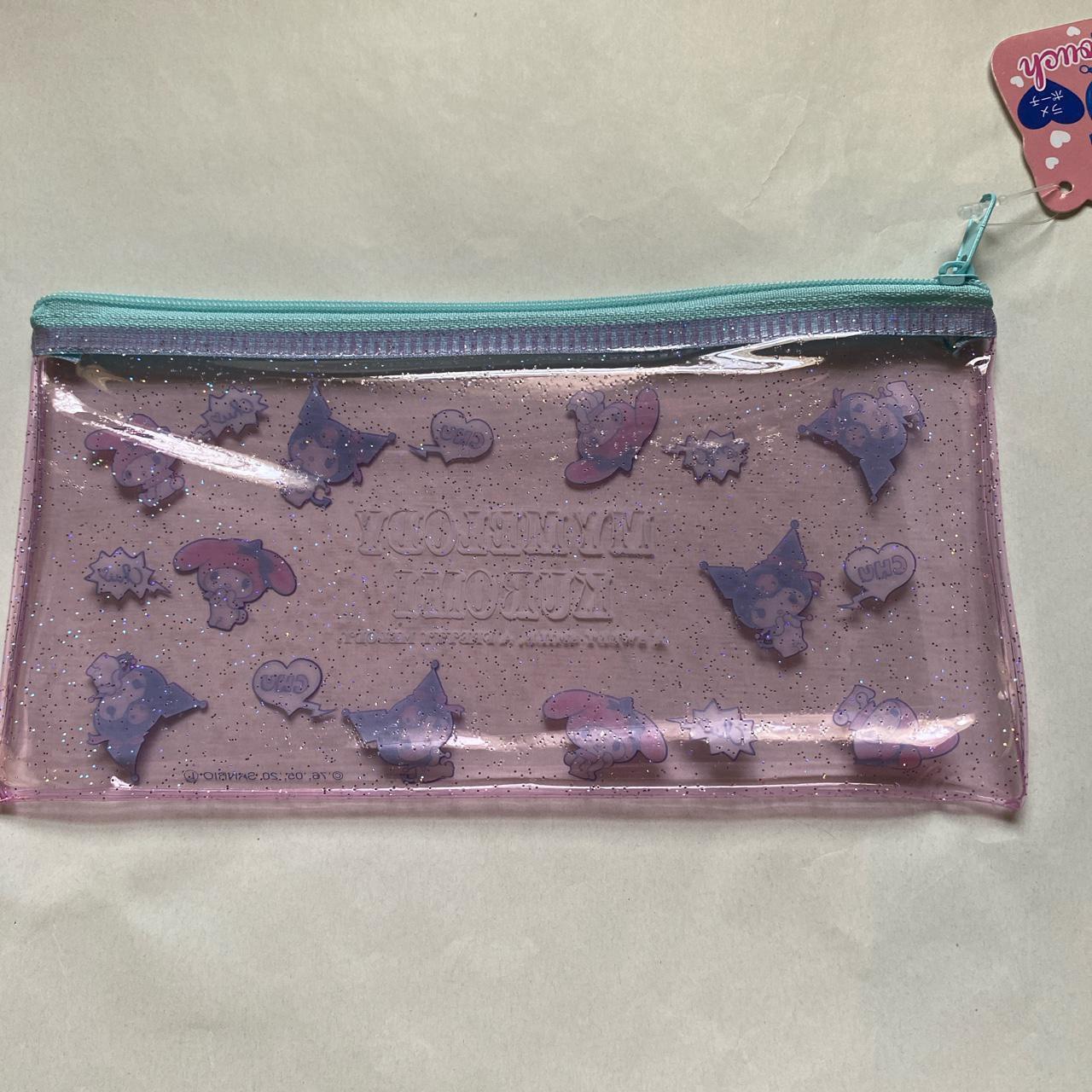 Sanrio Kuromi my Melody Pouch Pencil Case zipper - Depop