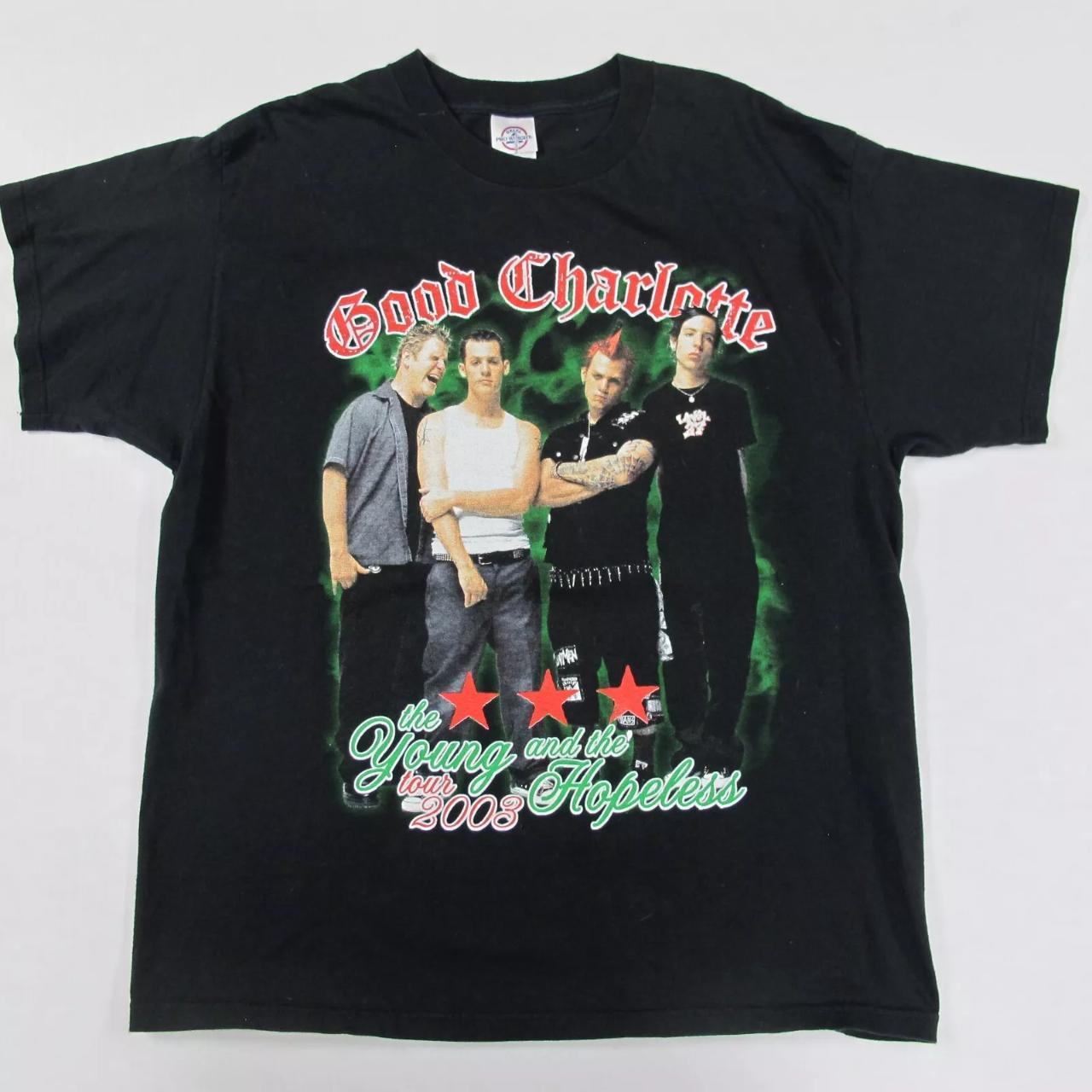 Amazon.com: Good Charlotte Men's GC Recreate 1 T-Shirt Small