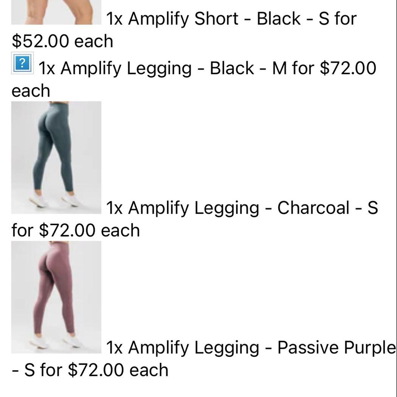 Alphalete amplify store charcoal legging