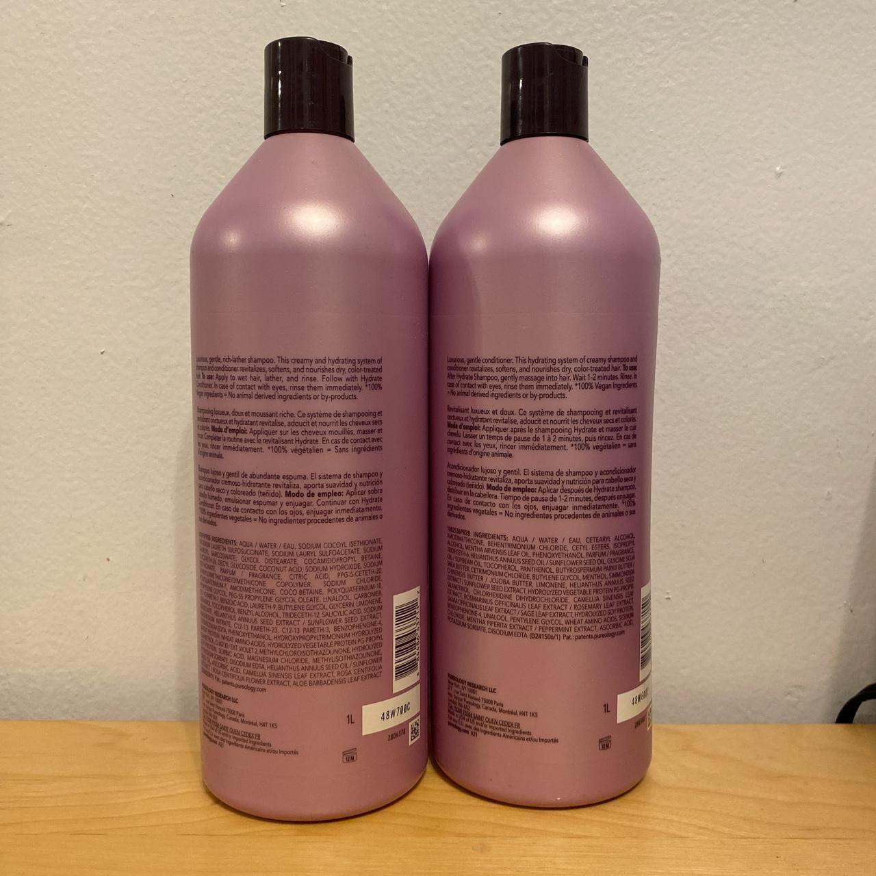 Pureology Hydrate Shampoo And Conditioner 💜 •sulfate Depop