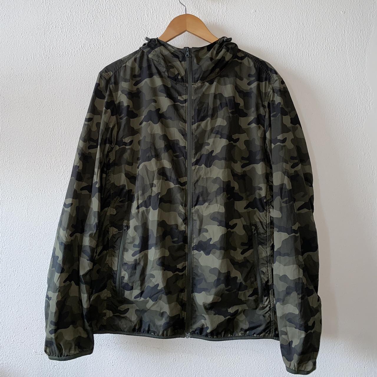 Uniqlo camouflage cheap jacket