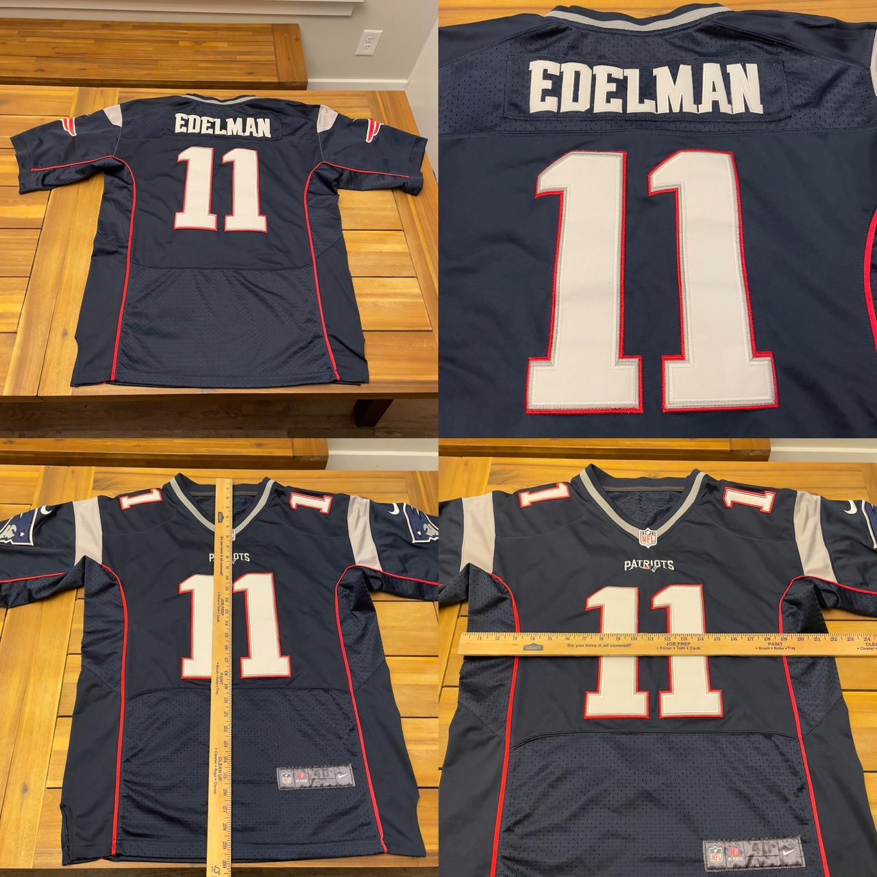 Nike New England Julian Edelman #11 Vapor Limited Stitched NFL Jersey  Medium 40