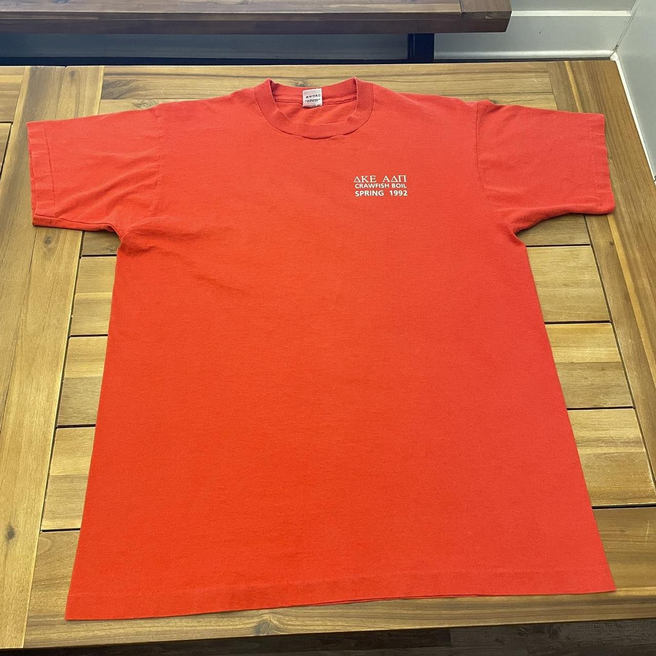 Vintage 90s DKE ADPi Crawfish Fraternity Sorority... - Depop