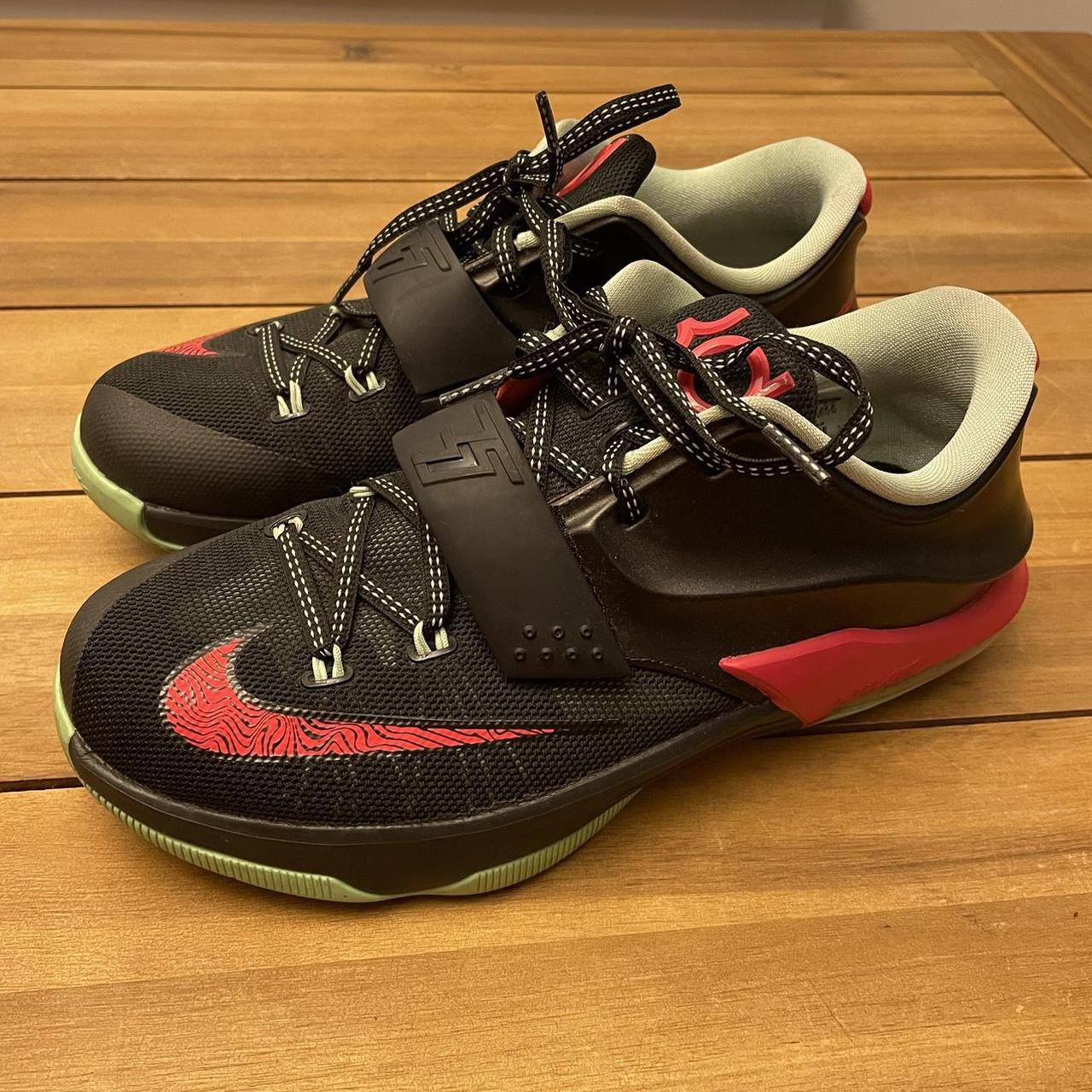 Nike KD VII GS Bad Apple Big Kids Basketball Shoes. Depop