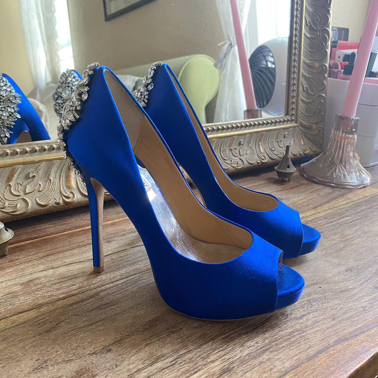 Badgley mischka hot sale kiara blue