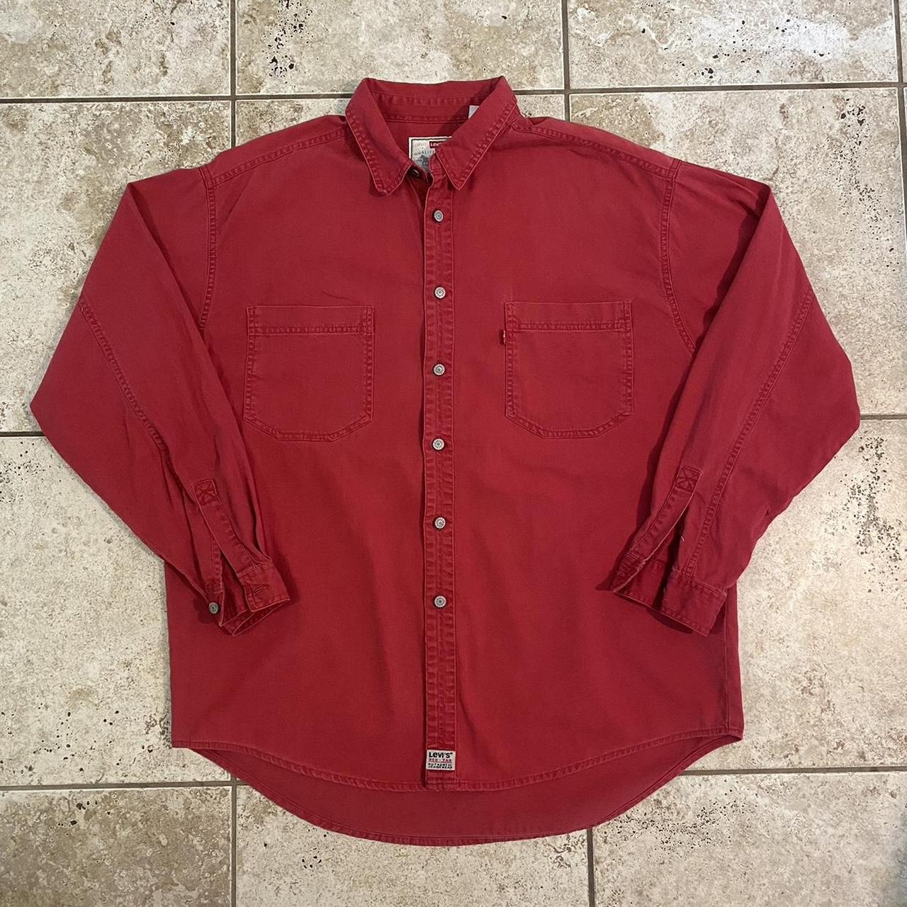 Levis red tab shirt cheap