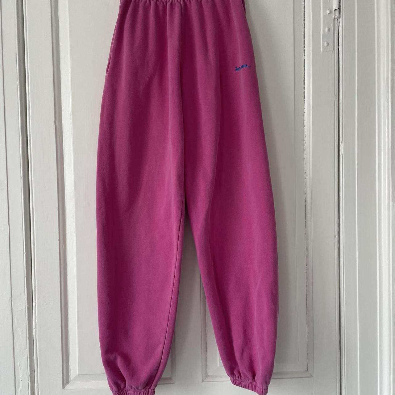 Urban Outfitters Women's Pink Joggerstracksuits Depop