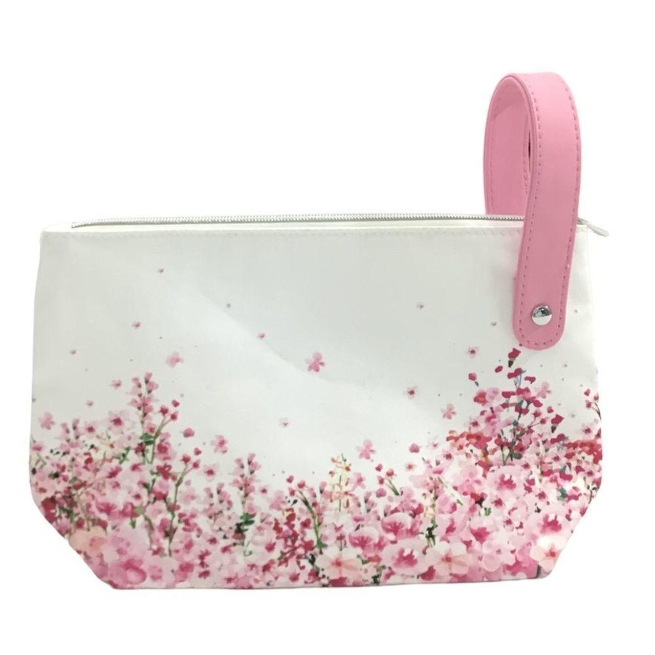 Dior Beaute Miss Dior Clutch Cosmetic Bag White Pink... Depop