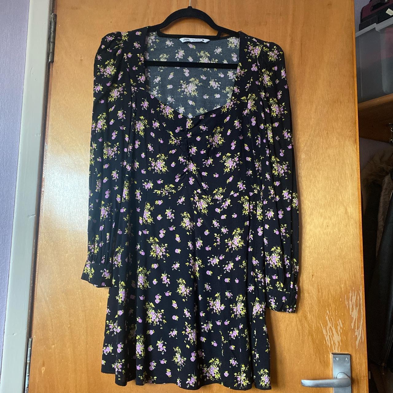 Women's Black and Purple Dress | Depop