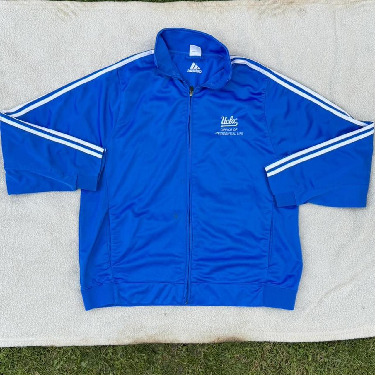 Adidas UCLA zip up sweater •still in good condition... Depop