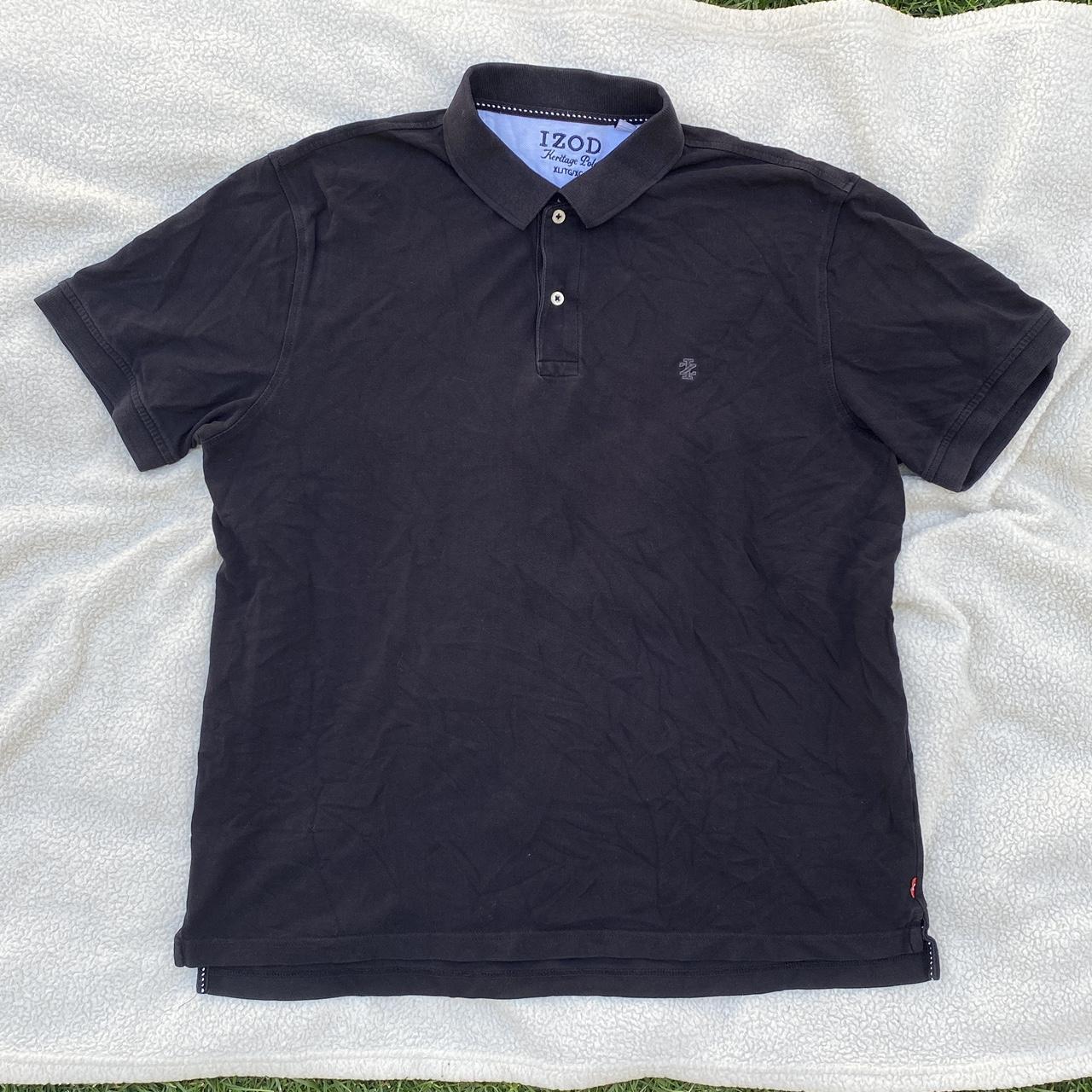 IZOD heritage polo men s collar shirt still in