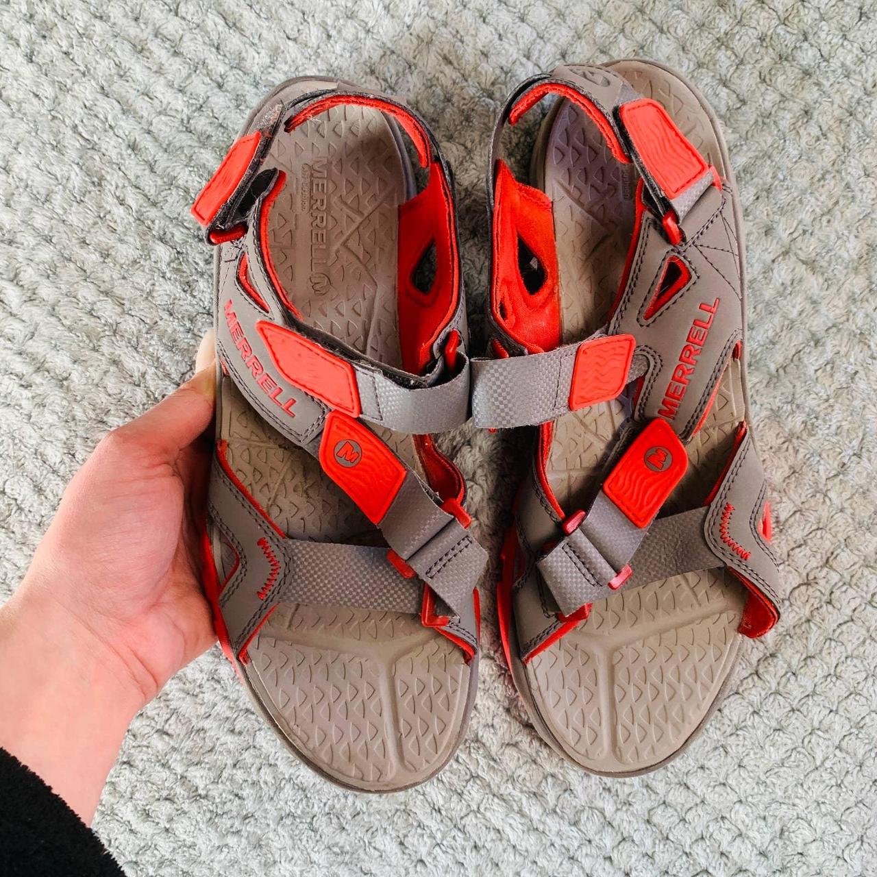 Merrell on sale red sandals