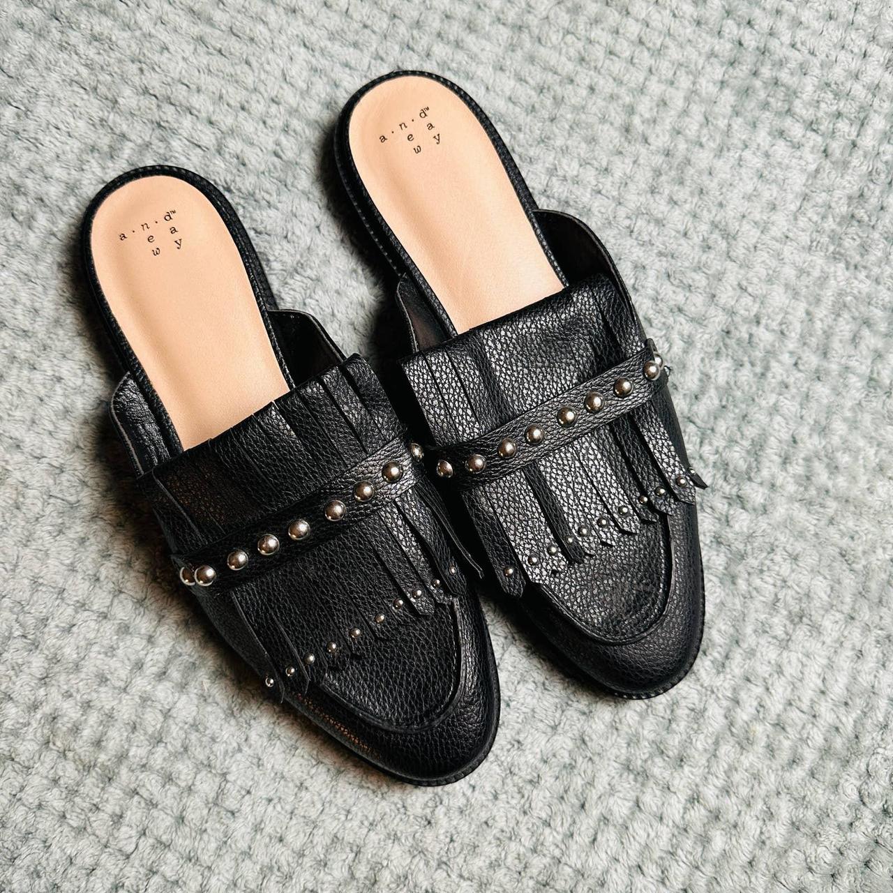 A new day black hot sale mules