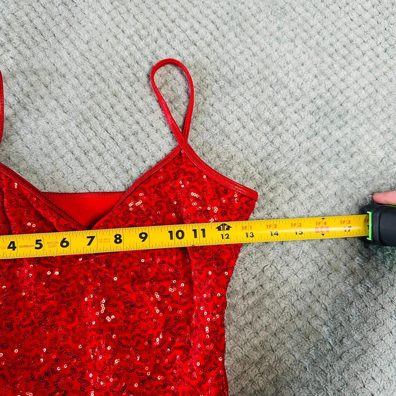 Source Unknown Women's Blouse - Red - S – vintage… - image 4