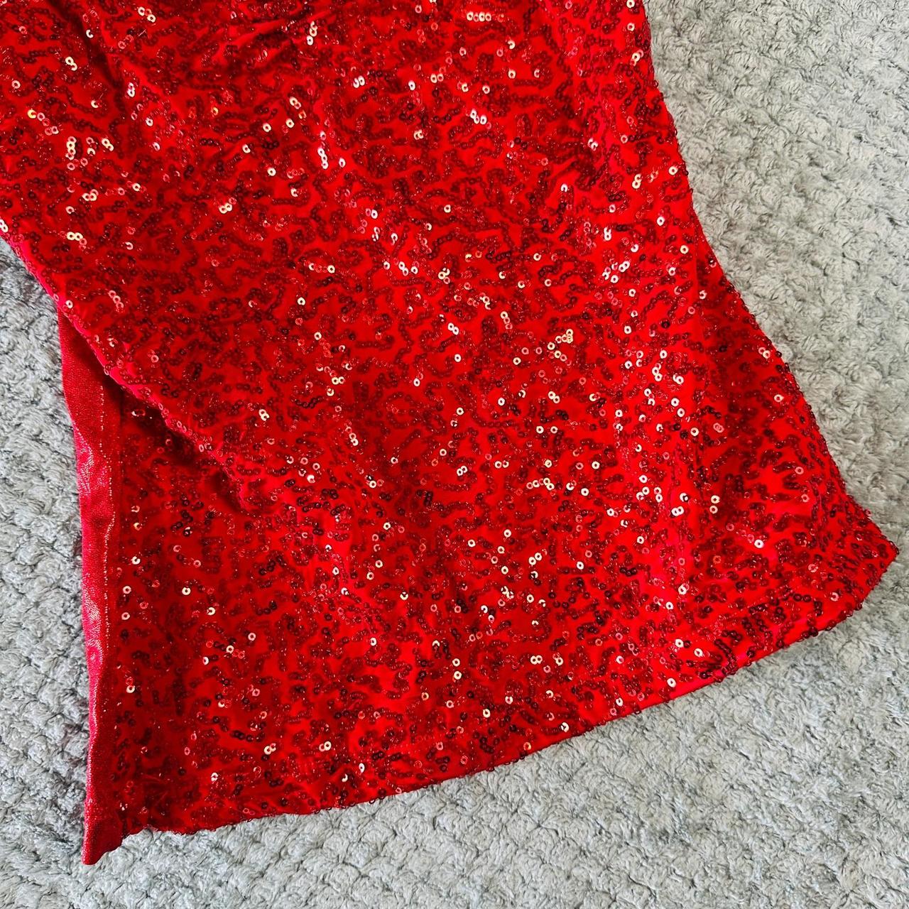 Source Unknown Women's Blouse - Red - S – vintage… - image 3