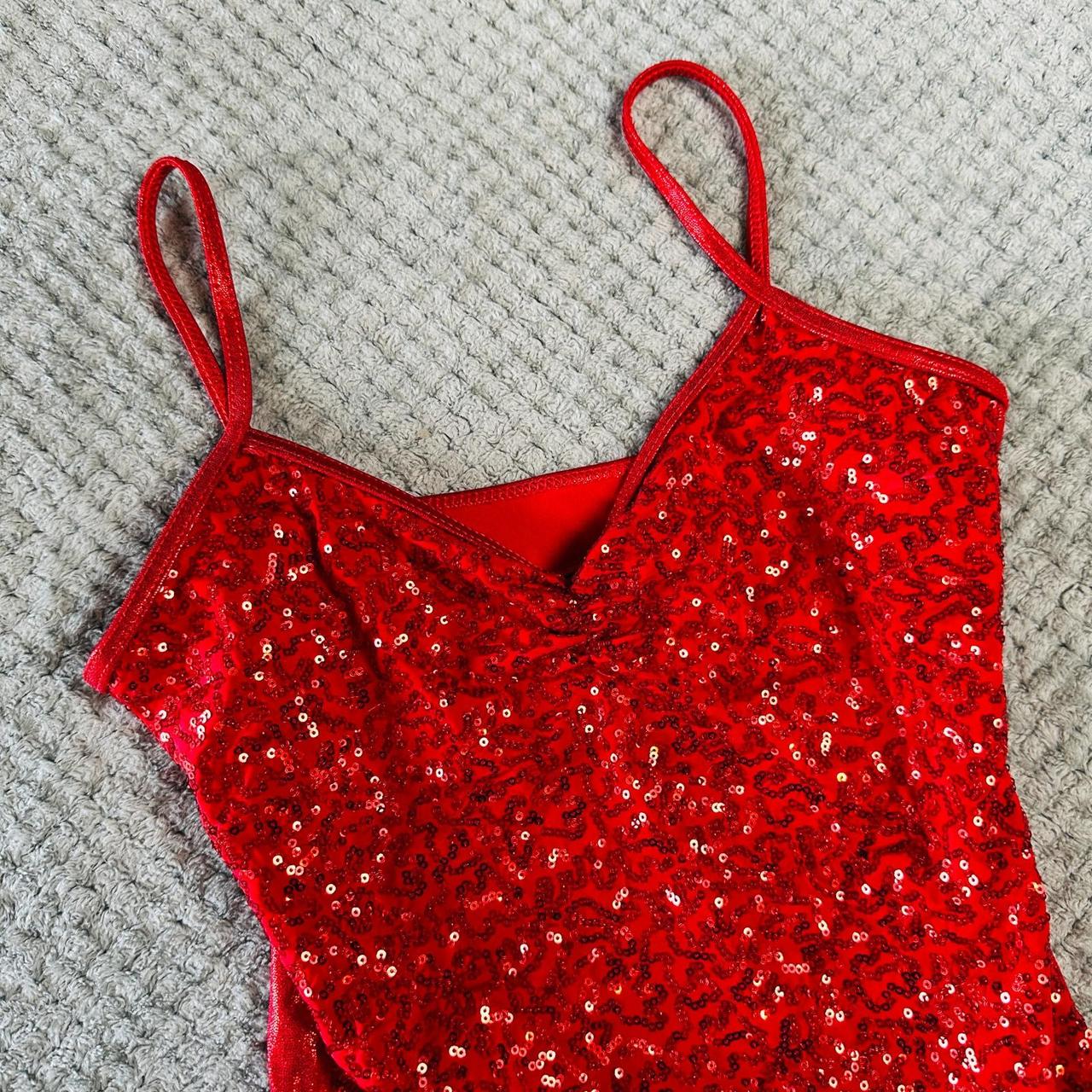 Source Unknown Women's Blouse - Red - S – vintage… - image 2