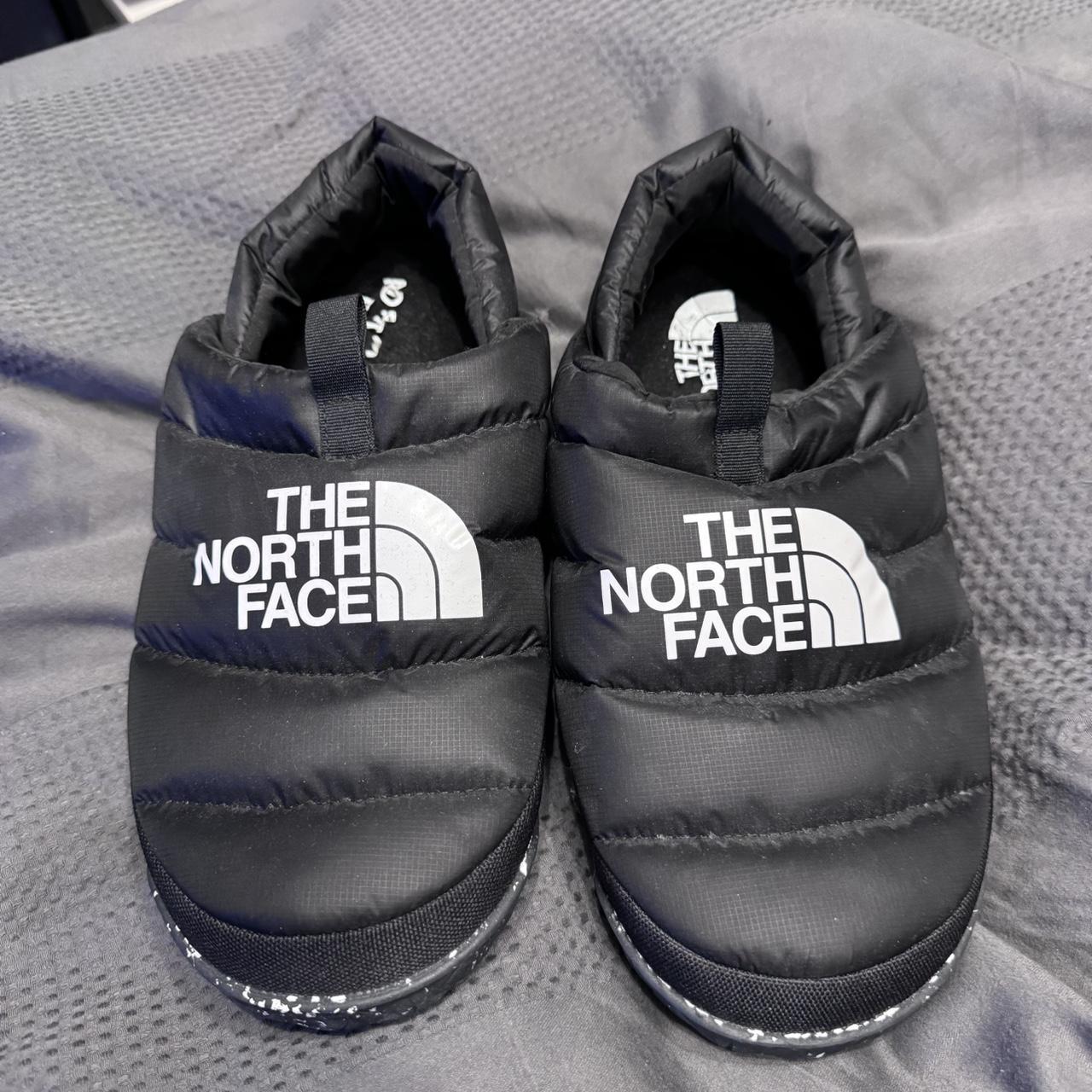 North face hot sale nuptse slippers