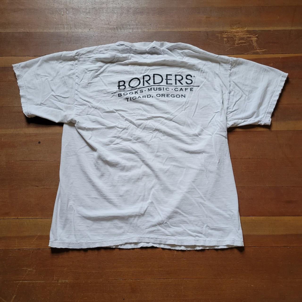 vtg 90s BORDERS Books Music Cafe Tigard Oregon local... Depop