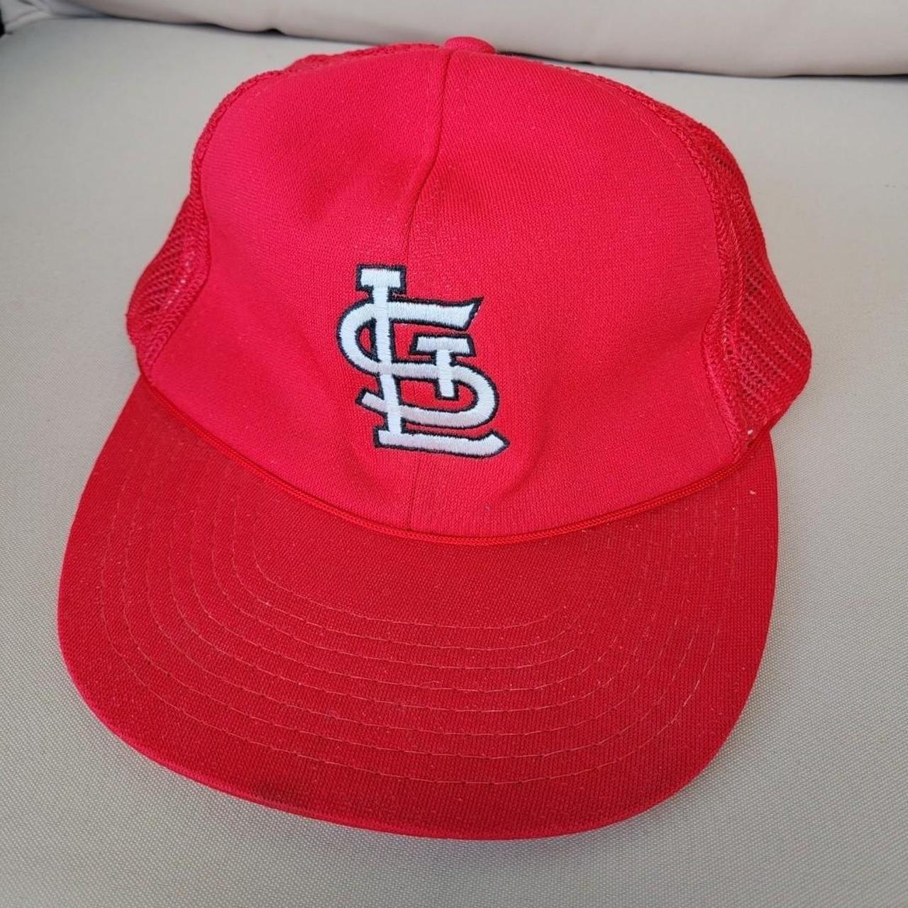 Vintage St. Louis Cardinals MLB Mesh Trucker Hat Snapback Hat 