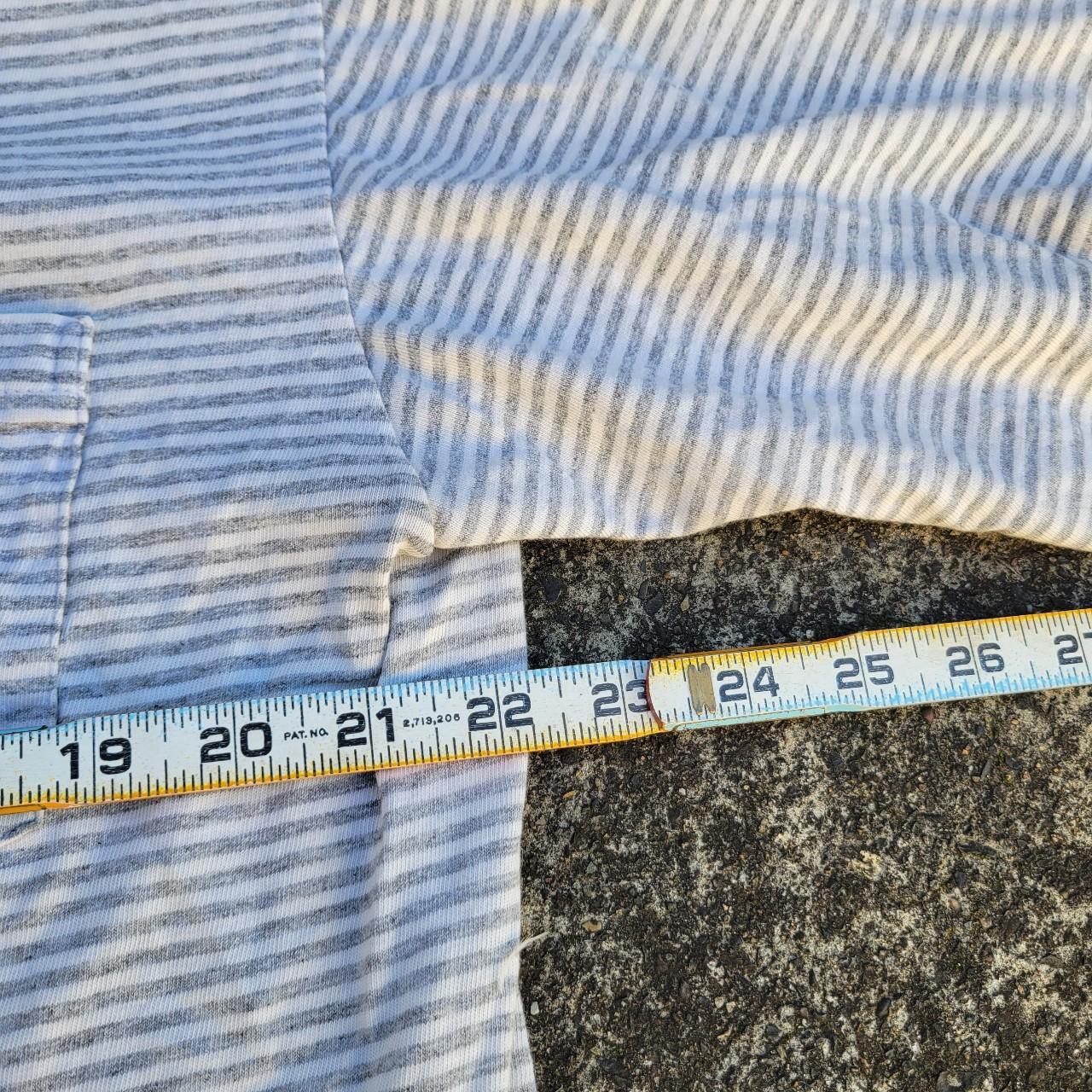 JCPenney Men's White and Grey Tshirt Depop