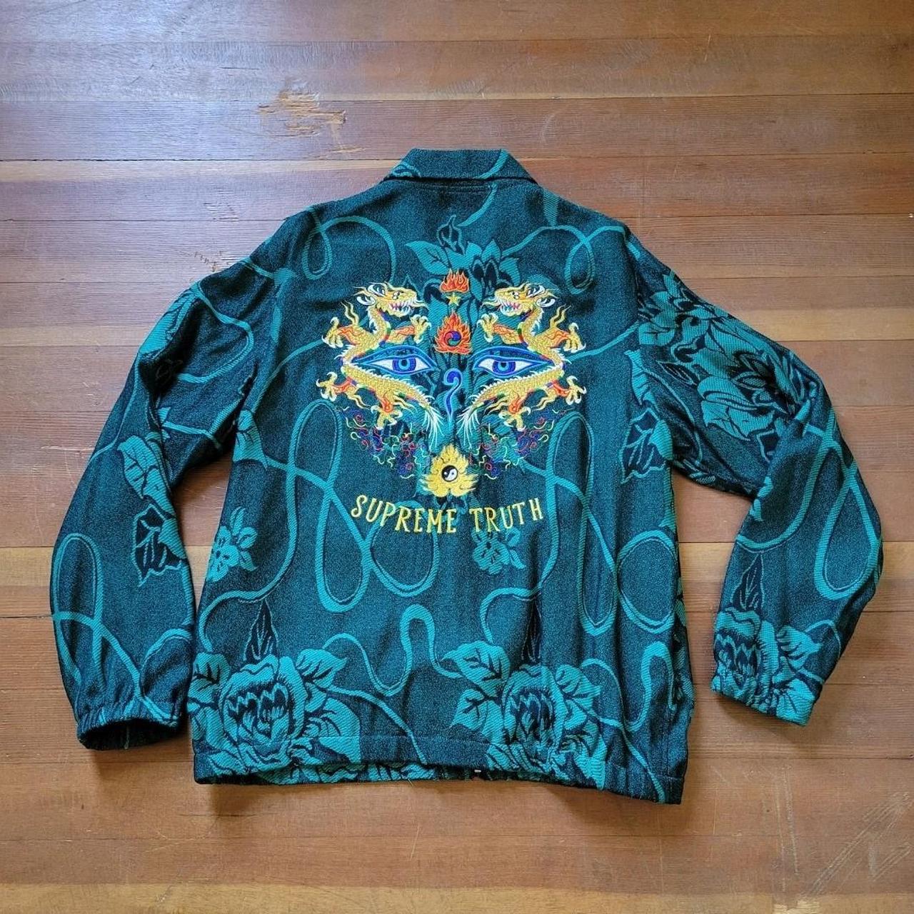 y2k 2017 SUPREME Truth Tour Jacket abstract... - Depop