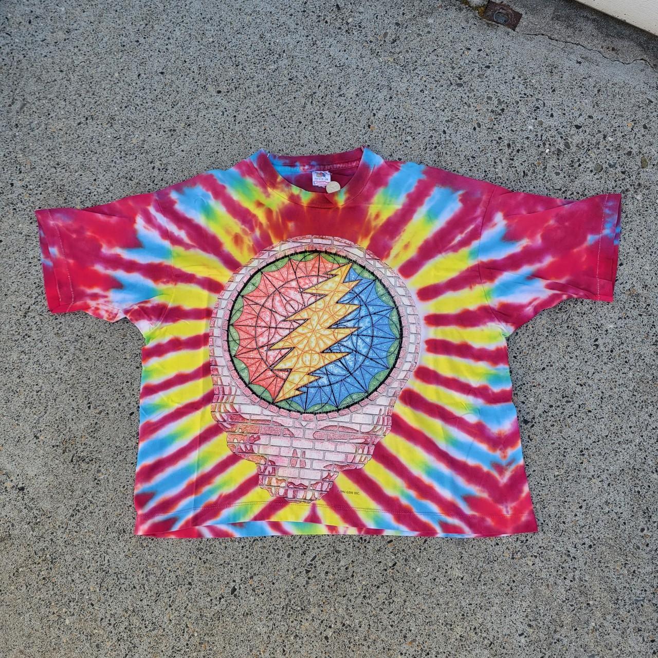 Grateful Dead vintage band tee shirt. Spring tour - Depop