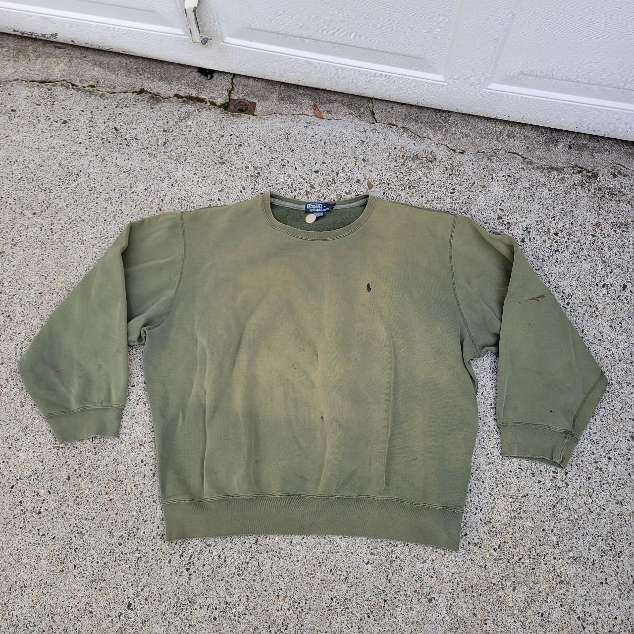 Ralph lauren cheap khaki sweatshirt