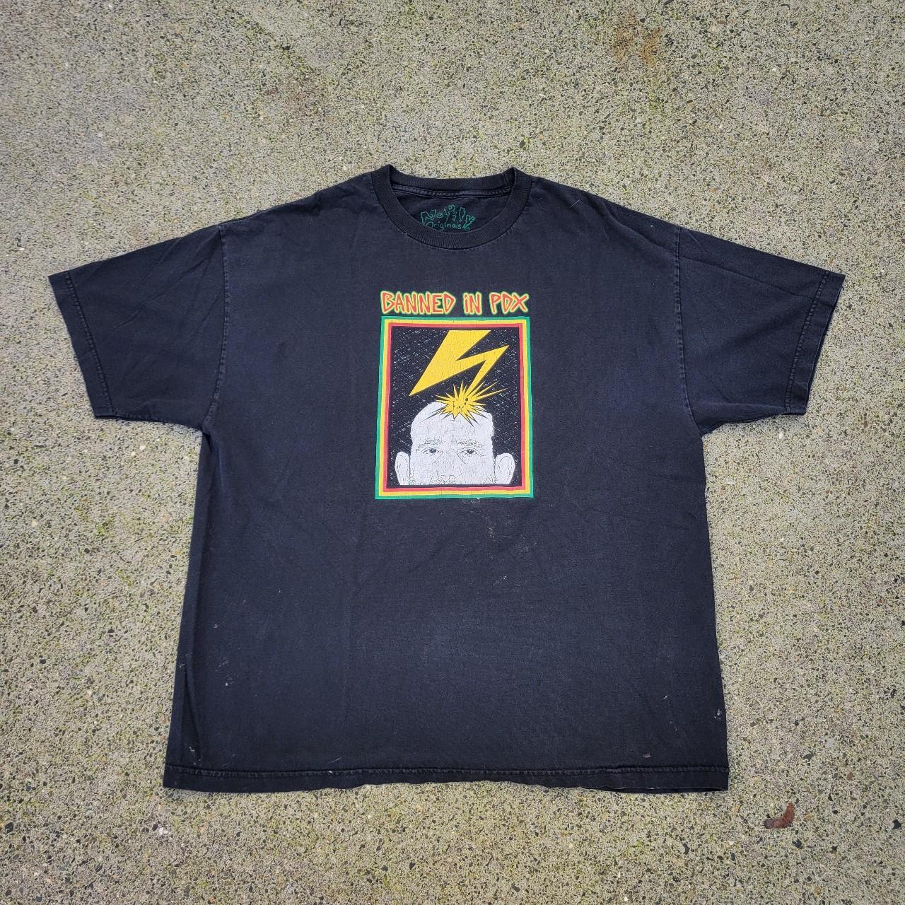 Black Short Sleeve Bad Brains / Skeleton  Band - Depop