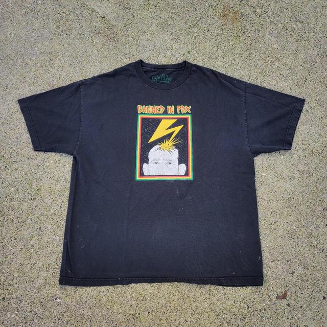 vtg y2k BANNED IN PDX Banned in DC style graphic - Depop