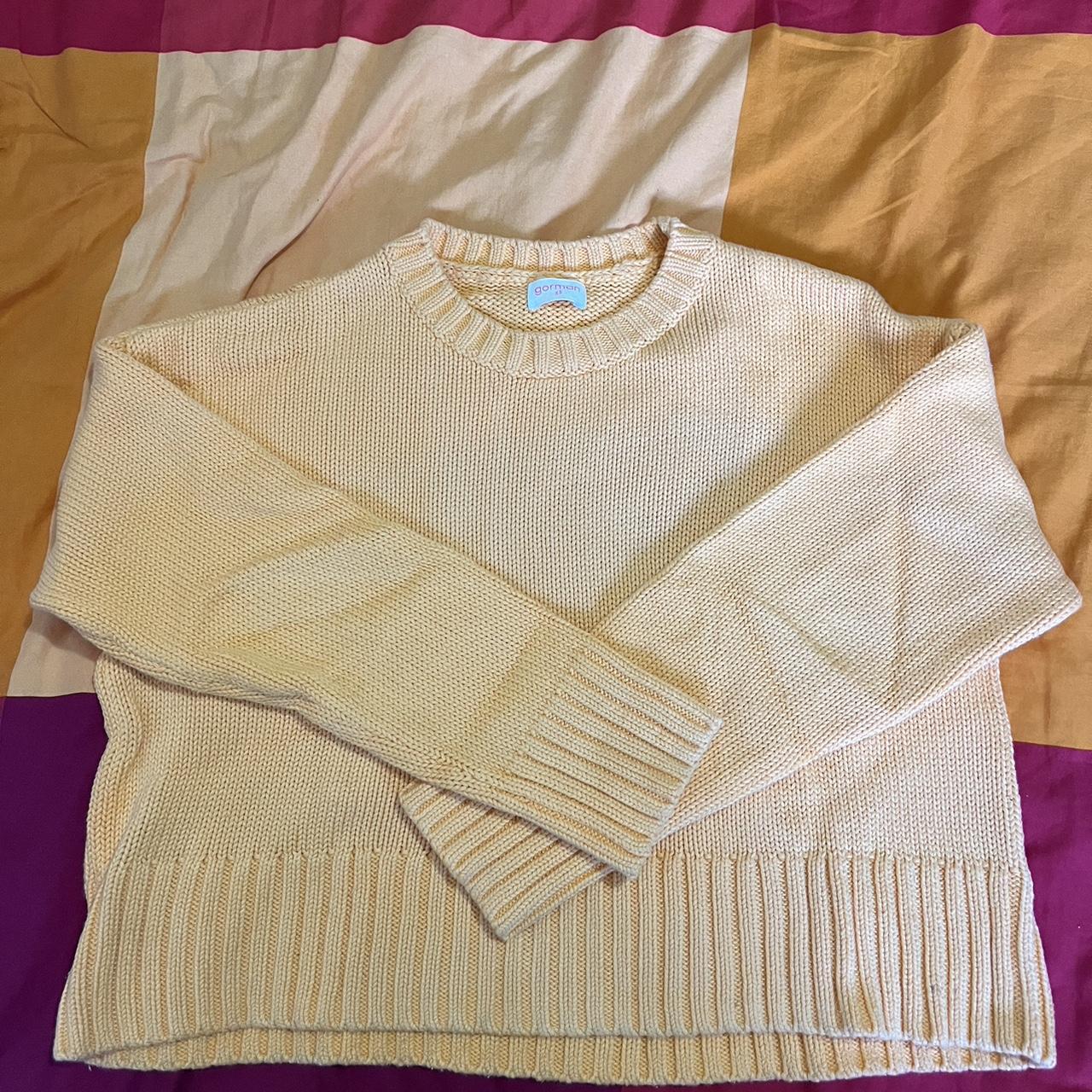 Gorman Jamie jumper in mandarin Colour is... - Depop