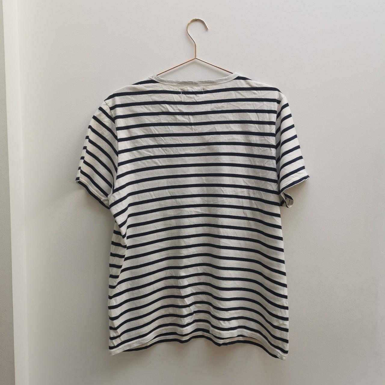 Seasalt Mens Seven Seas Sailor Tee Colour: black   Depop