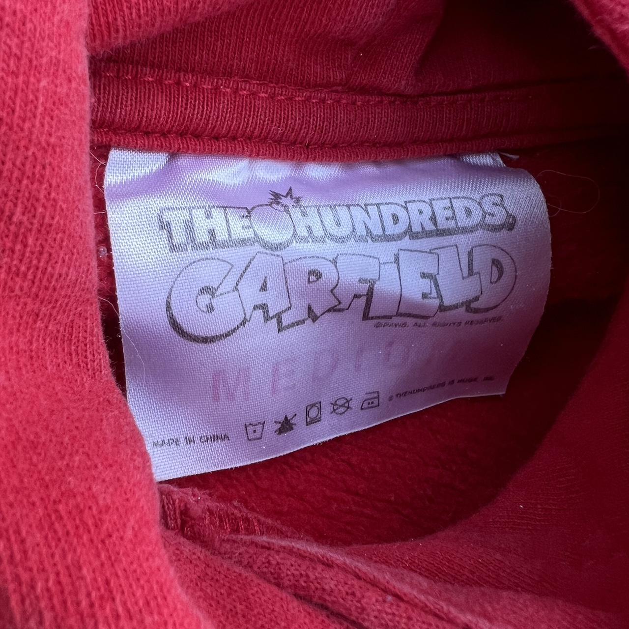 Early 2000’s Hundreds X Garfield hoodie Size medium... - Depop