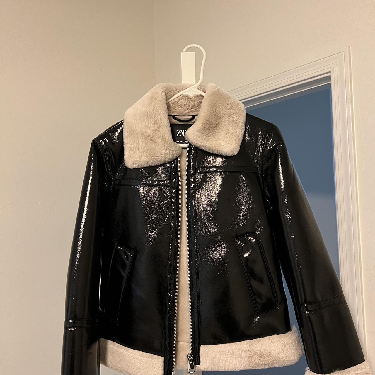 Zara double faced jacket size small perfect... - Depop