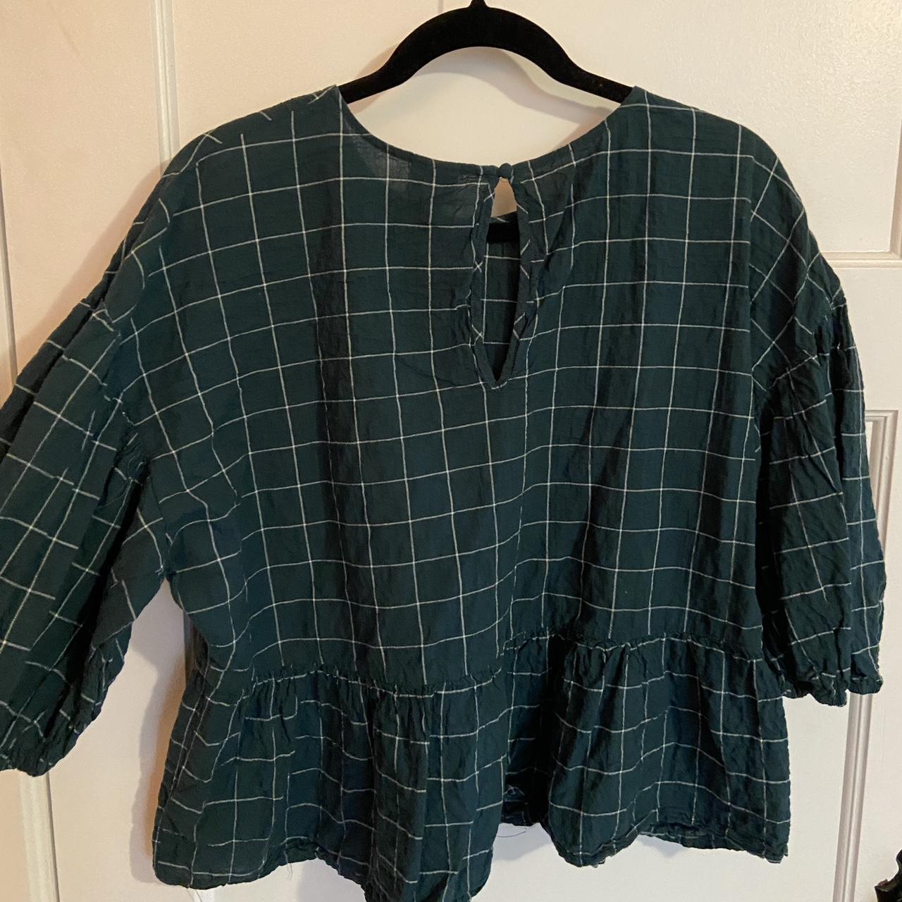 A New Day Women's Green Blouse (3)
