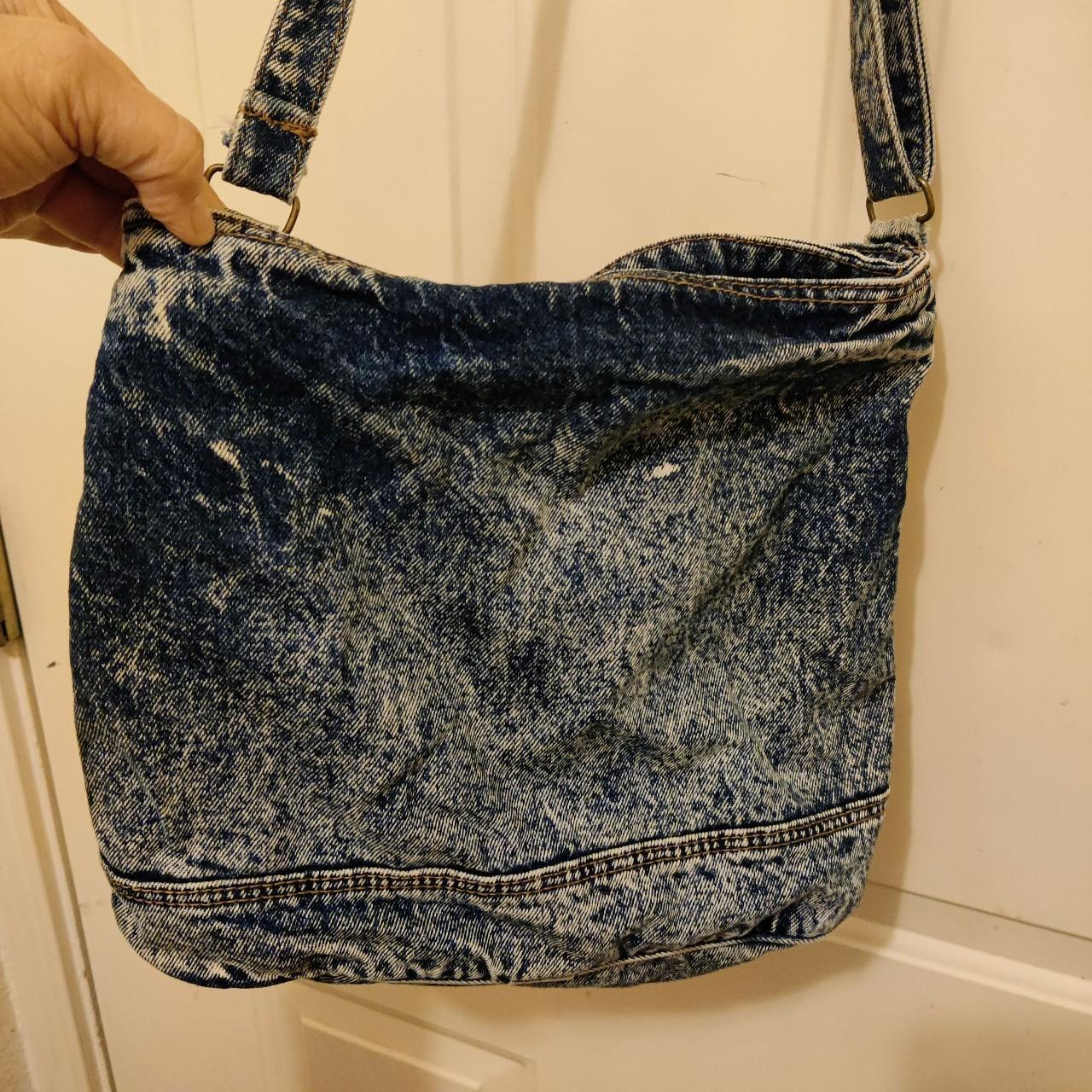 Blue jean crossbody clearance purse