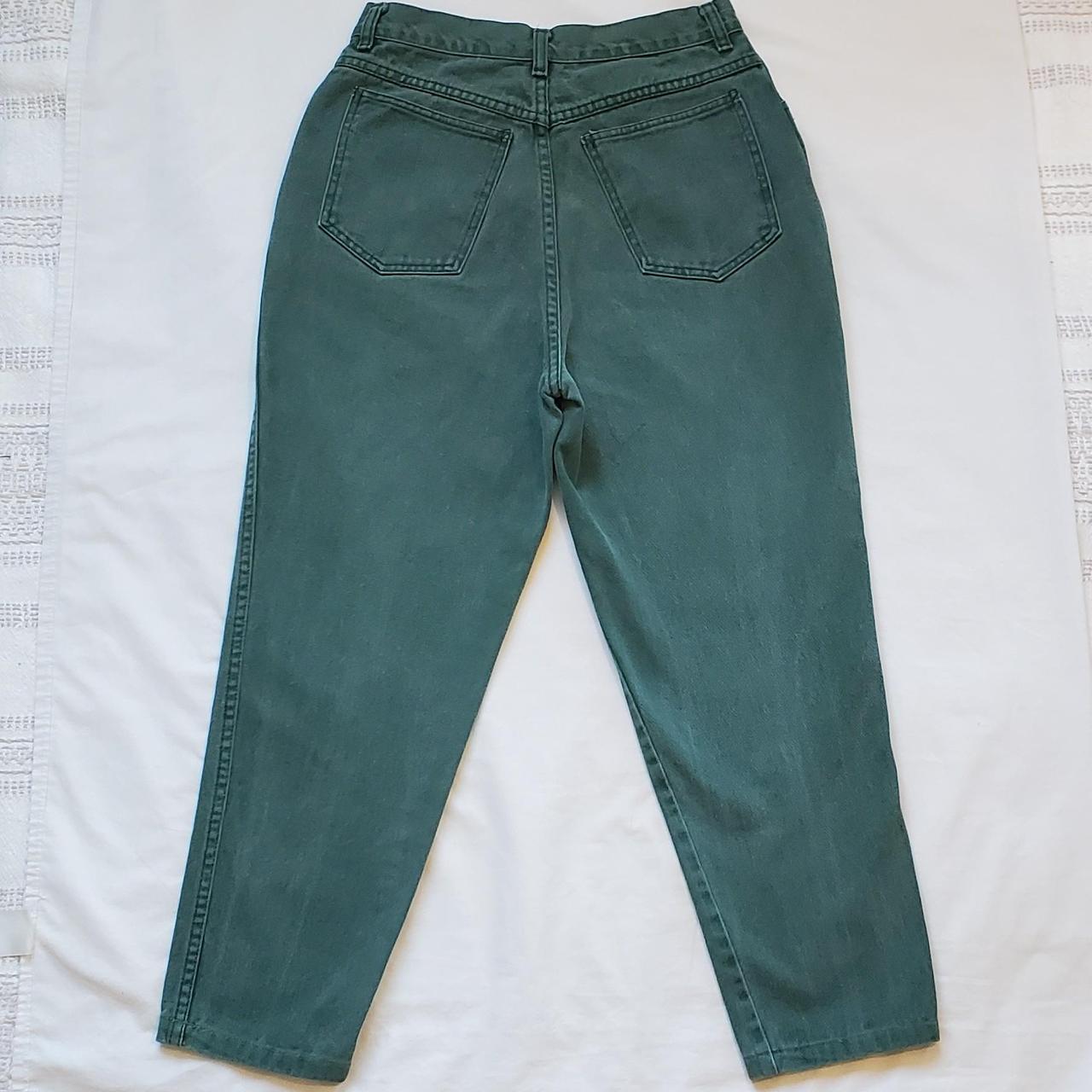 Earthy Green Denim