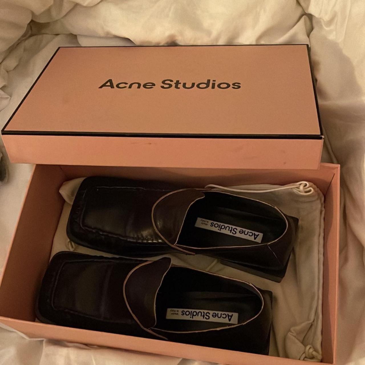 Acne Studios::ローファー:45[RESALE] Loafers - Acne Studios - Faded Blue - Leather