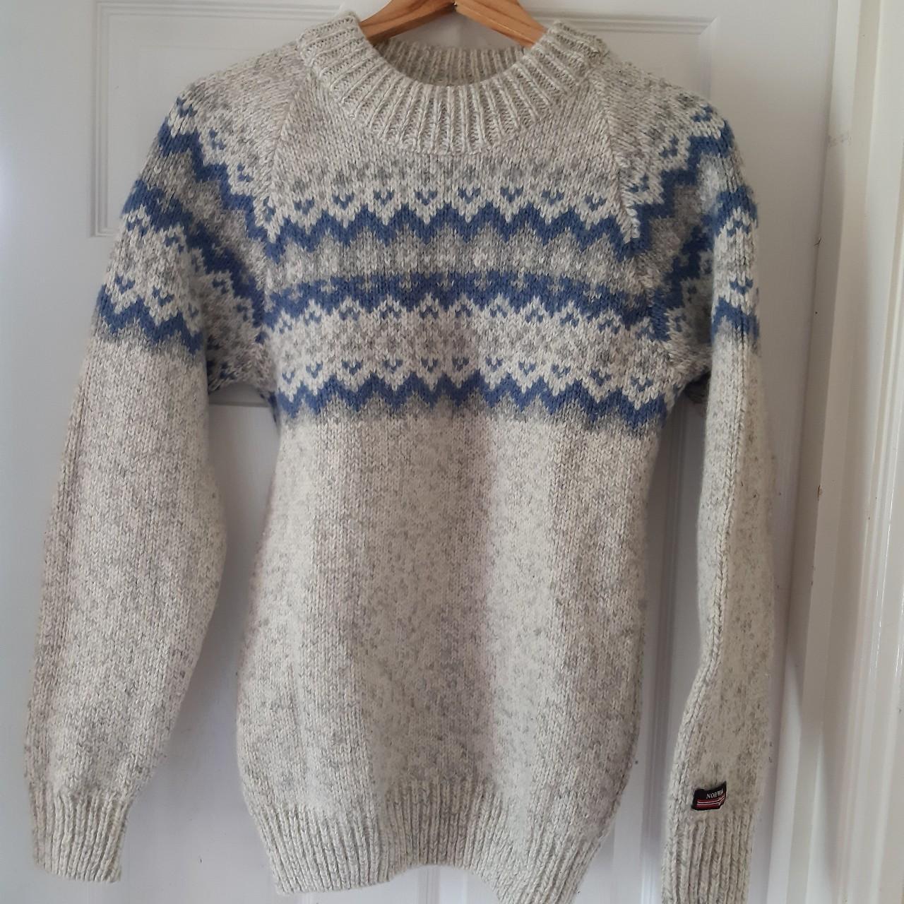 Norwegian Norwool jumper Real wool Size S/M (approx... - Depop