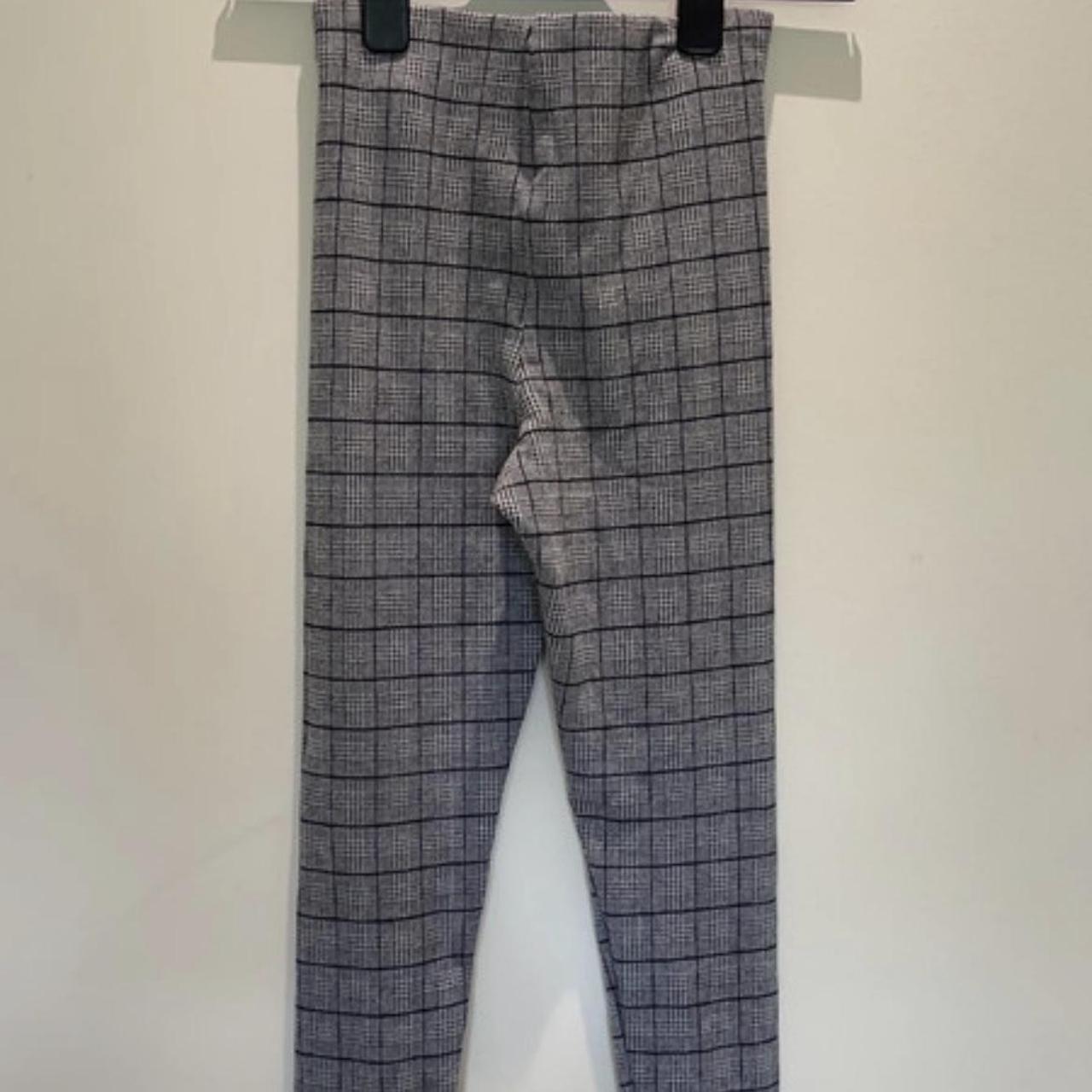 Zara best sale plaid leggings