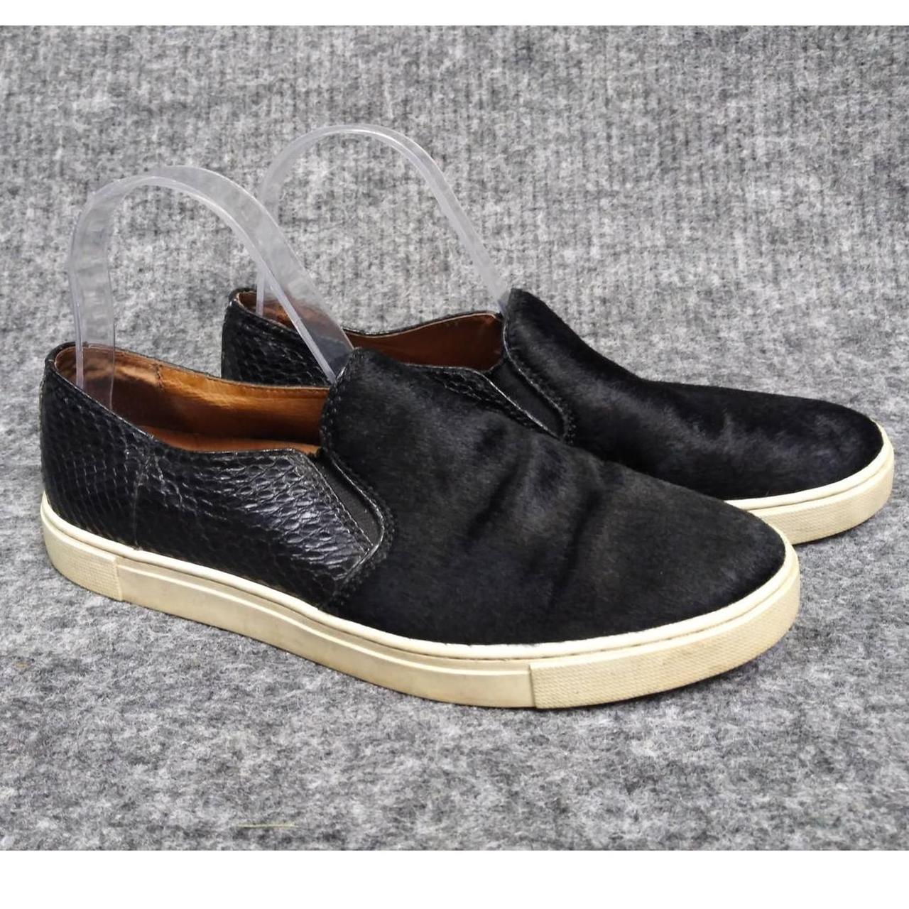 Frye black slip sales ons